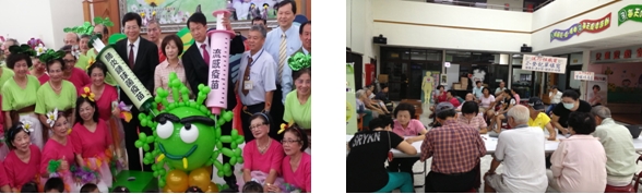 社區與健康服務之老人肺炎鏈球菌疫苗注射成果照片