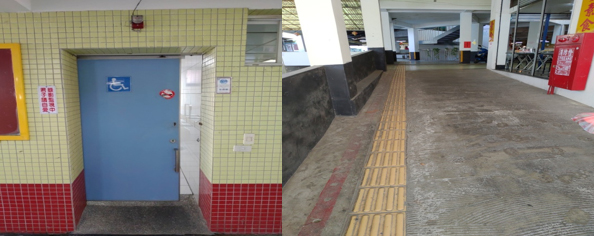 玉井市場無障礙公共空間成果照片