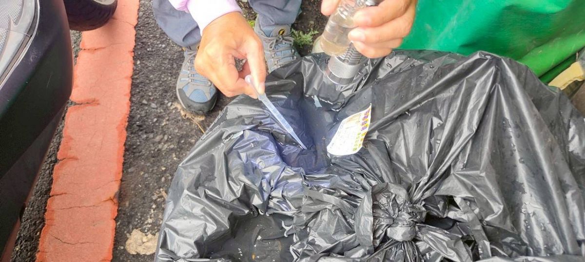 積水容器已經孶生病媒蚊幼蟲3