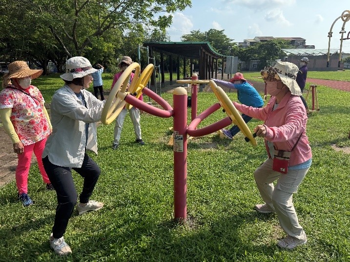 公園體健設施增加日常身體活動