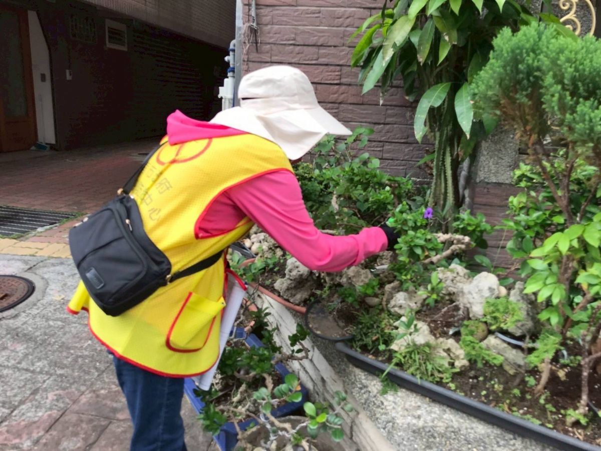 登革熱防治人員社區環境病媒蚊巡查/監測/掃蚊