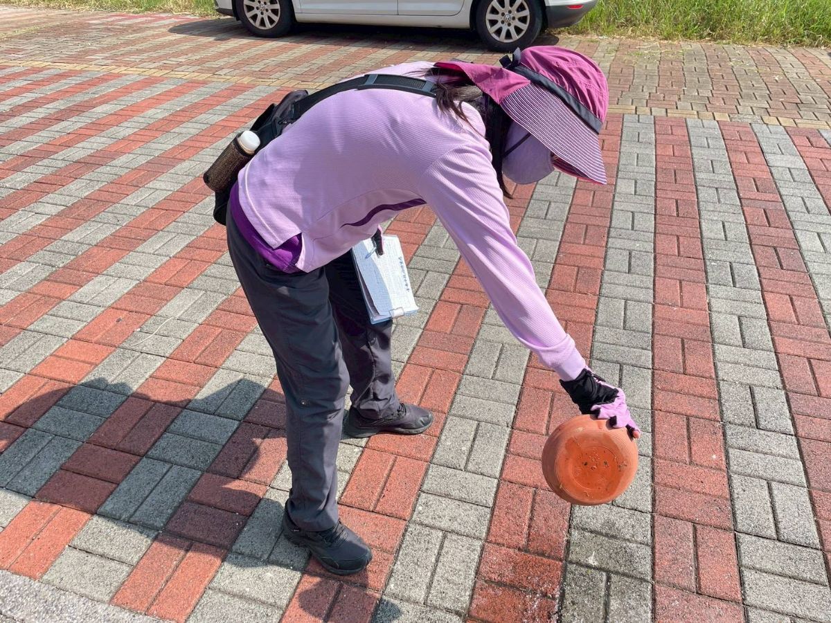 監測人員社區環境病媒蚊巡查2