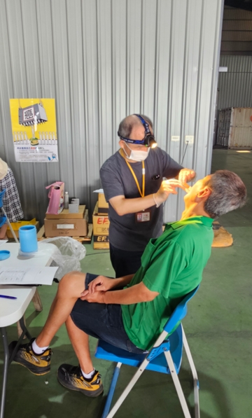 搭配戒檳班進行口腔癌篩檢