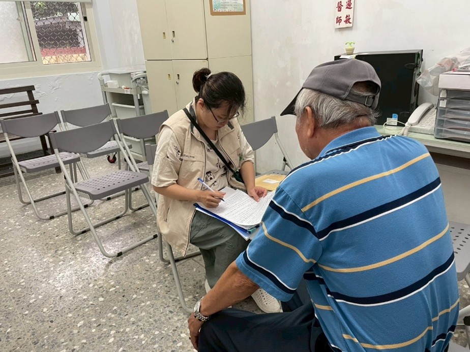 115年後壁區推動換照結合ICOPE篩檢打造偏鄉高齡友善服務ICOPE檢查