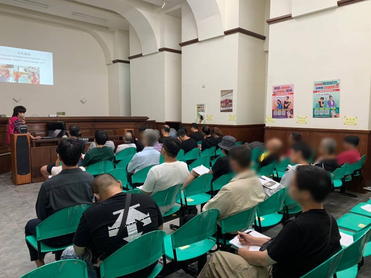 中心於臺南地檢署辦理健康衛教,提升個案健康識能.jpg