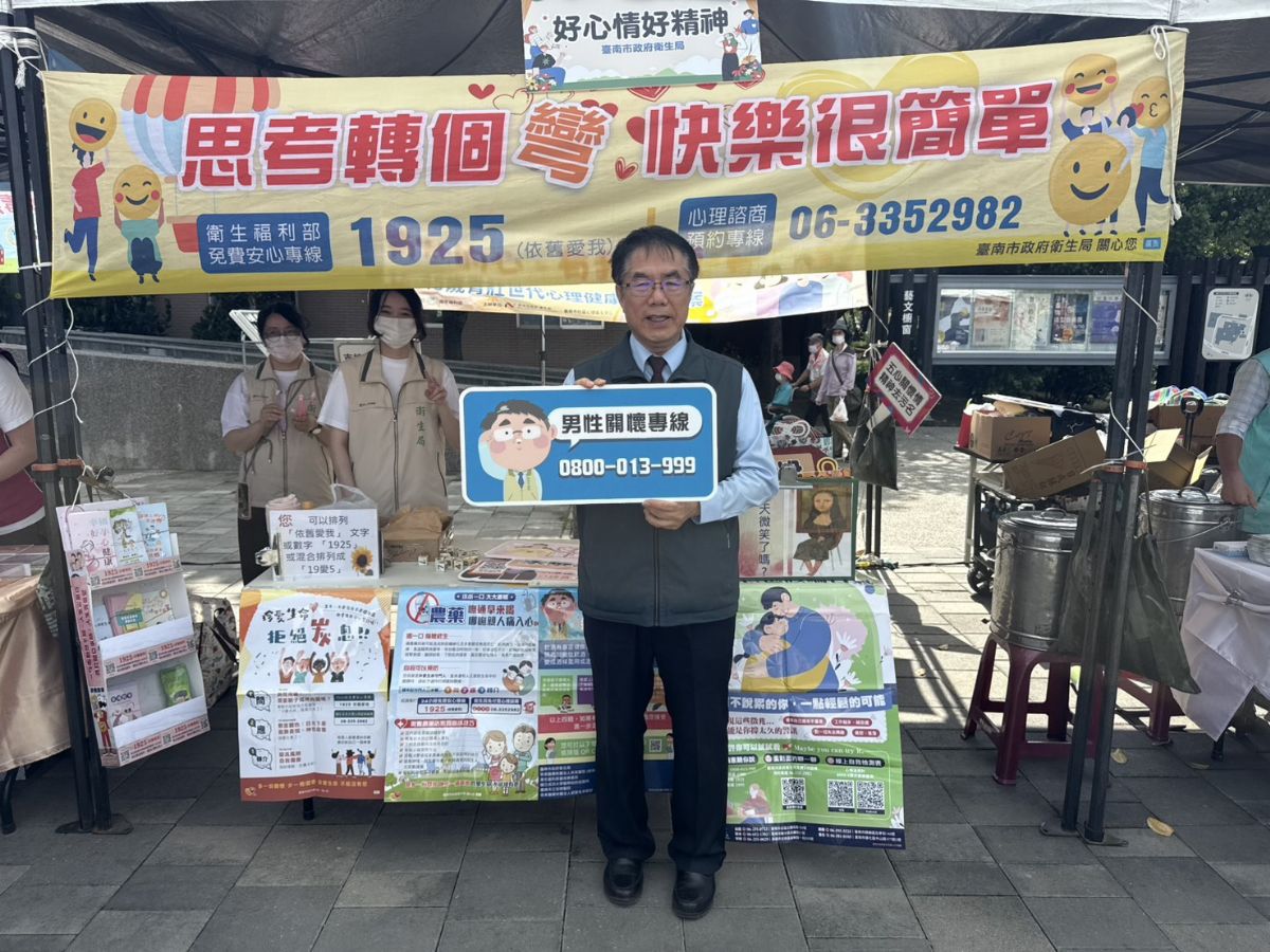 市長宣導男性關懷專線