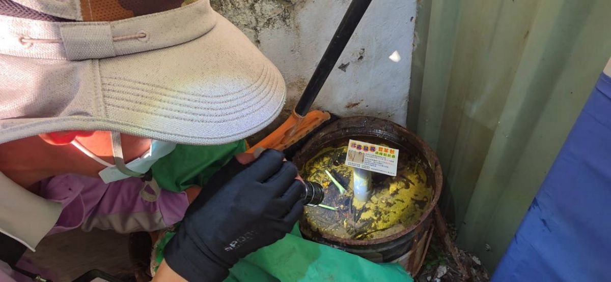容易孳生病媒蚊場域和積水容器態樣